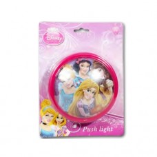 Lampa Disney Princess apasa si aprinde